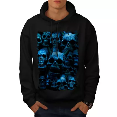 Buy Wellcoda Ghosts Metal Death Mens Hoodie, Devil Casual Hooded Sweatshirt • 28.99£