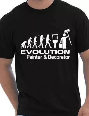 Buy Evolution Of Painter & Decorator Funny Adult Mens T-Shirt  Birthday Gift S-XXL • 9.95£