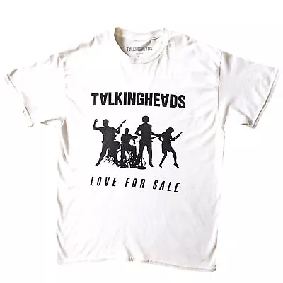 Buy Talking Heads Love For Sale White T-Shirt NEW OFFICIAL • 16.59£