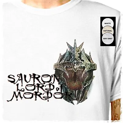 Buy T-Shirt (WHITE - MEDIUM): Eye Of Sauron / Lord Of The Rings Tolkien Hobbit Lotr • 11.75£