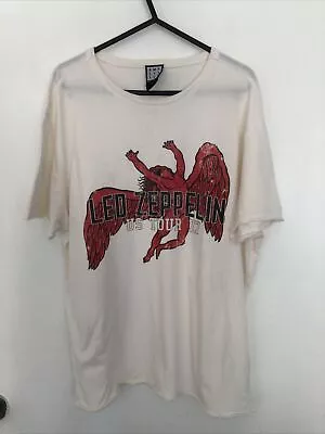Buy Led Zeppelin US Tour 77 Icarus Amplified Cotton T-Shirt • 16.99£