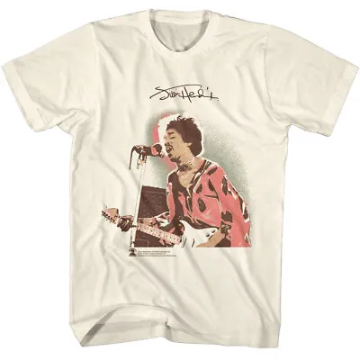 Buy Jimi Hendrix In Spotlight Live On Stage Men's T Shirt Rock Music Concert Merch • 40.37£