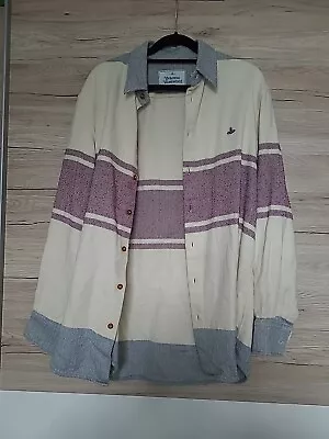 Buy Vivienne Westwood Mens Varsity Flannel Overshirt S • 29.99£