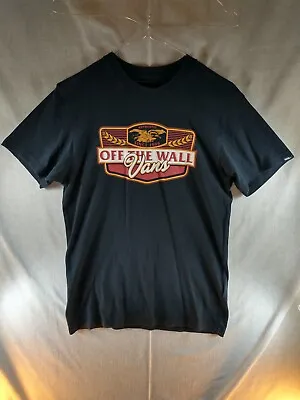 Buy Vans T-Shirt Womens Small S Black Off The Wall Eagle Classic Fit • 10.99£