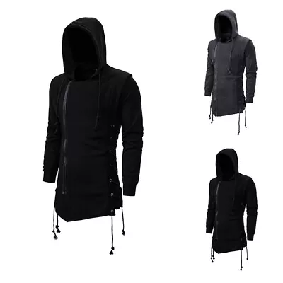 Buy 2024 Men's Assassin's Creed Sweatshirt Dark Hooded Loose Sweatshirt Jacket • 32.02£