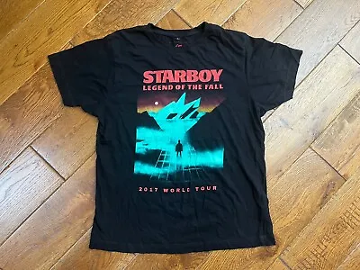 Buy The Weeknd Starboy Legend Of The Fall T Shirt Merch Size Large • 35£