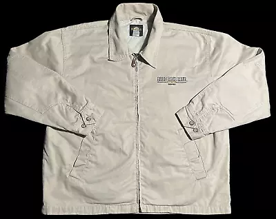 Buy Vintage Hard Rock Cafe Denver Jacket Late 90s US Size Medium Beige • 27£
