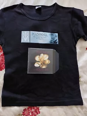 Buy Madonna Drowned World Tour - Official T Shirt & CD • 9.99£