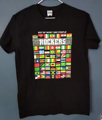 Buy Rockers NYC T-shirt Remake. Bob Marley Survival Style. African Flags Rap Slavery • 16.49£