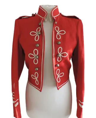 Buy Vintage Majorette Marching Band Uniform Jacket By Nicsinger St Pepper Military • 99.99£