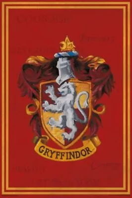 Buy Impact Merch. Poster: Harry Potter - Gryffindor Crest 610mm X 915mm #242 • 8.03£