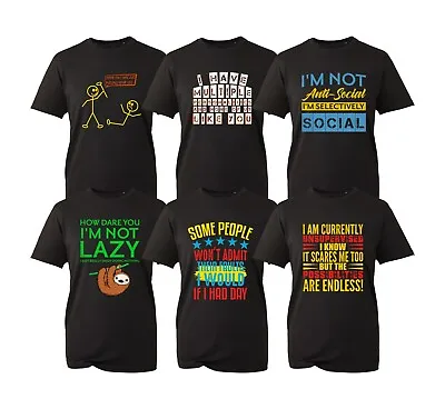 Buy Funny T Shirt, Novelty Joke Gift For Him Dad Birthday Slogan Party Men's Tee Top • 8.99£
