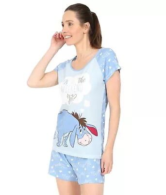 Buy Womens Disney Eeyore Is It The Weekend Yet ? Short Ladies Pyjamas Pjs • 14.99£