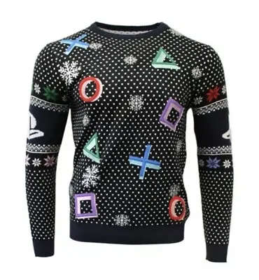 Buy Large (UK) Playstation Ugly Christmas Jumper Sweater Xmas PS12345large • 33.99£