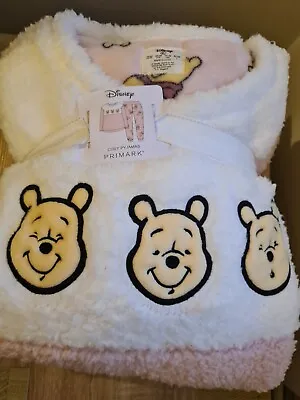 Buy Disney Character Fleece Pyjamas Ladies Winnie The Pooh Women Cosy PJ 18-20 XL • 25£