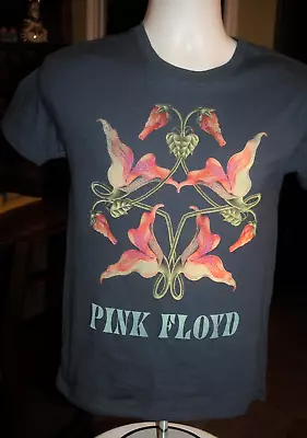 Buy Pink Floyd, The Wall Women's T-shirt, SMALL, Gray, Floral Design • 13.22£