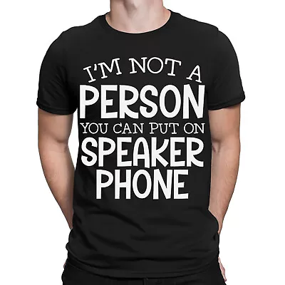 Buy I Am Not A Person Sarcastic Sarcasm Funny Meme Joke Mens Womens T-Shirts Top#NED • 9.99£
