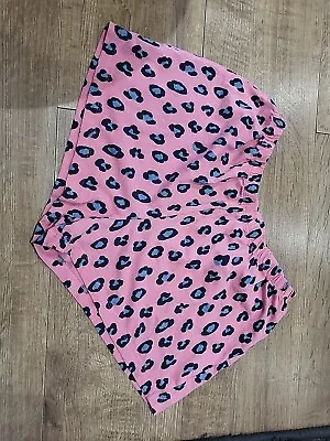 Buy M&S Ladies Cute Pink Shorts Pyjamas Loungewear Bedtime Size S • 2£