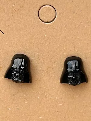 Buy Hematite Darth Vader Studs Signed LFL( Lucasfilm Jewelry ) Official Star Wars • 5£