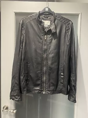 Buy Men’s Faux Leather Jacket Size XL • 20£