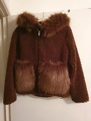Buy Rockandblue Sweden Jacket, Hooded Teddy Bear Jacket, Size M, 38 • 15£
