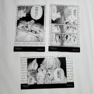 Buy DEATH NOTE Original Art Exhibition Trading Clear Card Collection Anime Goods • 15.26£