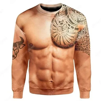 Buy WWE The Rock - Dwayne Johnson Sweatshirt Jumper Fancy Dress Cosplay 3d Wrestling • 45£