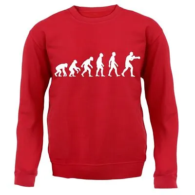 Buy Evolution Of Man Boxing - Adult Hoodie / Sweater - Boxer Box Ring Love Fan Sport • 24.95£