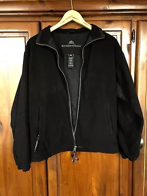 Buy Vintage Stormtech Mens Fleece Jacket Black 90s M • 9.50£