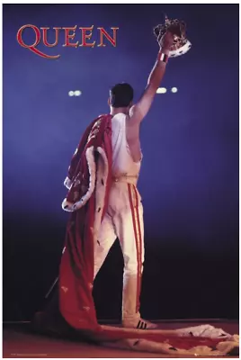 Buy Queen Freddie Mercury 60cm X  91.5cm Maxi Poster NEW Sealed, Licensed Merch • 15.69£
