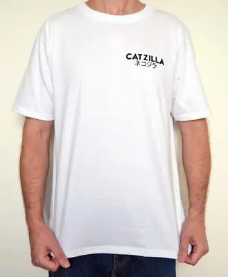 Buy Tshirt Catzilla Fun Nice - Unisex - Size S-M-L • 19.20£