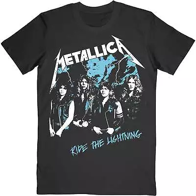 Buy Metallica Unisex T-Shirt: Vintage Ride The Lightning OFFICIAL NEW  • 19.88£