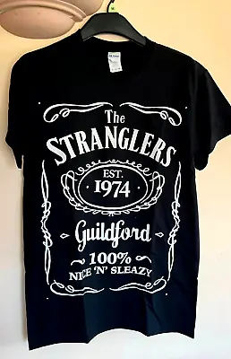 Buy The Stranglers RARE Limited Edition T Shirt, Size S - W/ COA Estate Of Jet Black • 45£
