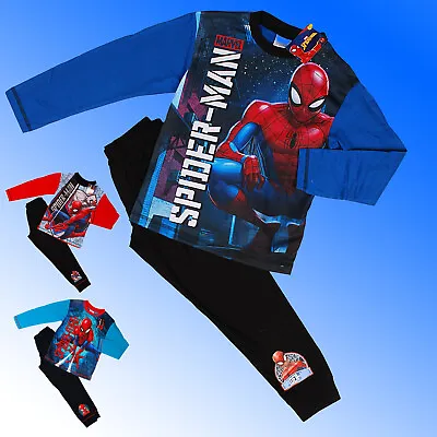 Buy Boys Spiderman Pyjamas MARVEL™  Spider-man Age 4 5 6 7 8 9 10 Years  • 7.97£
