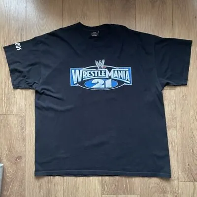 Buy Wwe Wrestlemania 21 2005 Vintage Shirt Xxl / 2xl  • 9.99£