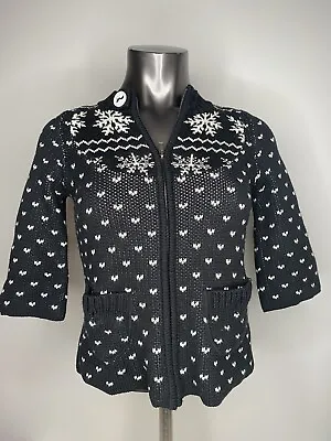 Buy Dc Womens Sweater Snowflake Xs Christmas Sweater • 11.33£