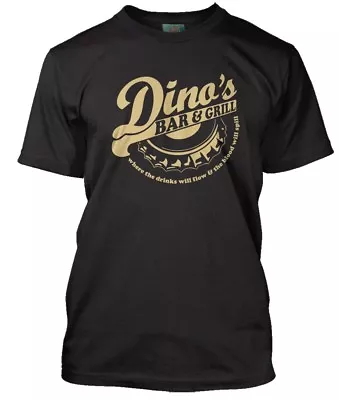 Buy THIN LIZZY Inspired Dinos Bar And Grill, Men's T-Shirt • 18£
