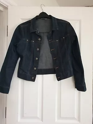 Buy Marks And Spencer Size 12 Denim Jacket Excellent Condition • 0.99£