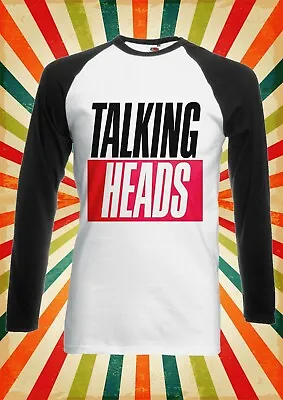 Buy Talking Heads Punk Rock Retro Men Women Long Short Sleeve Baseball T Shirt 2210 • 9.95£