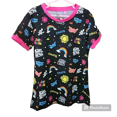 Buy Nickelodeon Girl's Size L (10/12) That Girl Lay Lay Short Sleeve Graphic T-Shirt • 9.46£