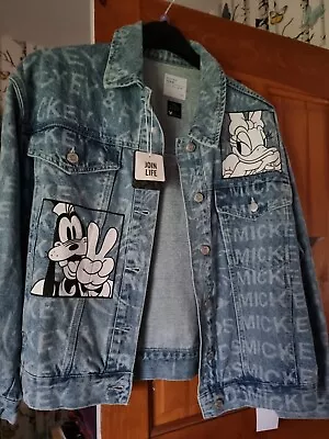 Buy Disney Character Denim Jacket Oversized • 12£