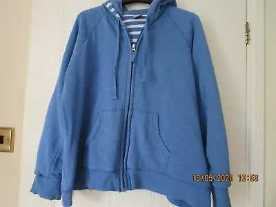 Buy Ladies Size 18 TU Blue Hoodie • 2.99£