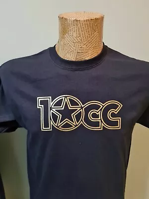 Buy UNOFFICIAL 10CC BLACK And Gold T-Shirt Mens Unisex  • 13.99£