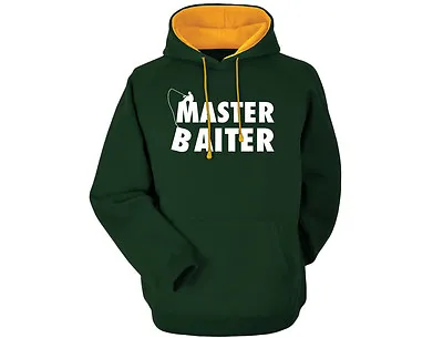 Buy Master Baiter Fishing Angling Premium Unisex Hoodie (6 Colours)  • 27.16£