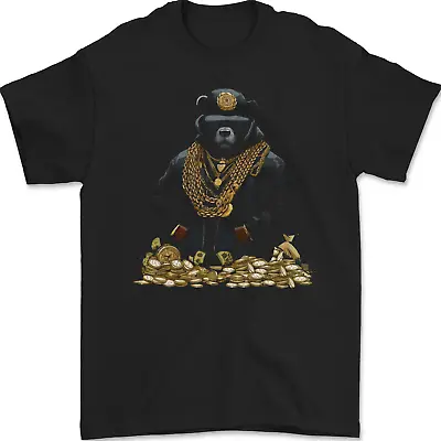 Buy Money Bear Cash Hustle Mens Gildan Cotton T-Shirt • 9.99£