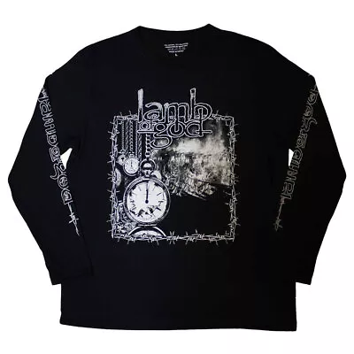 Buy Lamb Of God Barbed Wire Long Sleeve T Shirt • 22.95£
