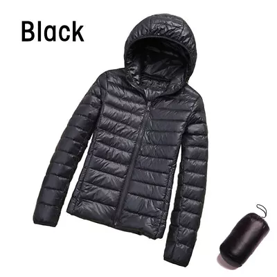 Buy Women's Winter Warm Duck Down Puffer Jacket Casual Hooded Coat BWindproof M-5XL • 17.99£