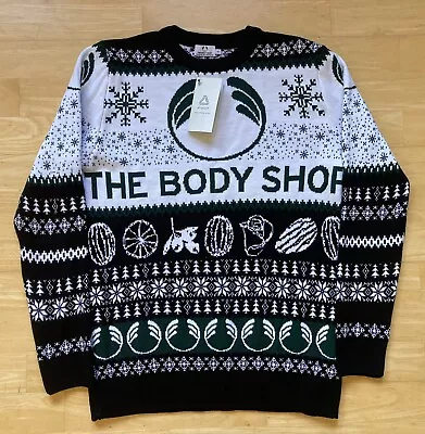 Buy Small 39  Inch Chest The Body Shop Christmas Ugly Sweater Jumper Xmas • 24.99£