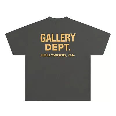 Buy Gallery T-shirt Men Women Dept Letter Gradient Tee Summer Loose Short Sleeve Top • 19.39£