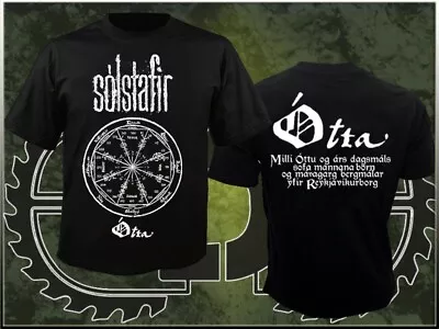 Buy SOLSTAFIR - Otta Eyktargram TS NEW, Black Metal, EREB ALTOR • 19.03£